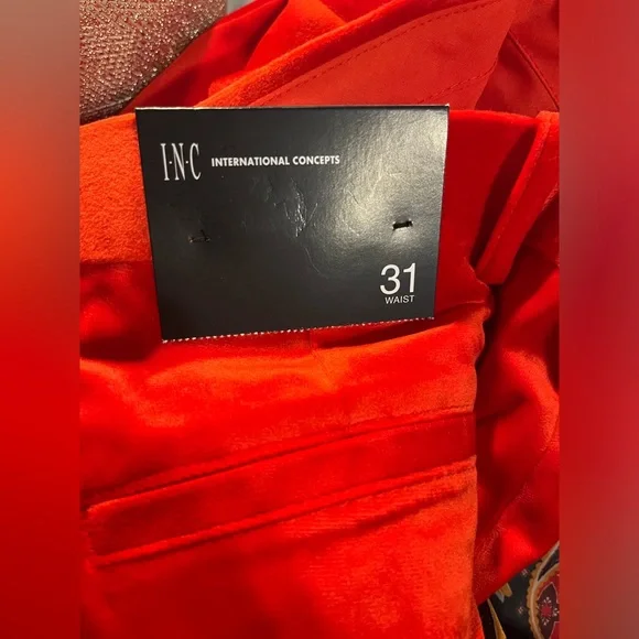 NWT Seeing Red Suit by International Concepts
